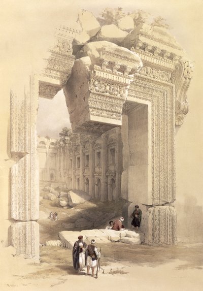 Baalbek, 7. Mai 1839, Platte 81 aus Band II von 