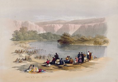 Ufer des Jordan, 2. April 1839, Platte 48 aus Band II von 
