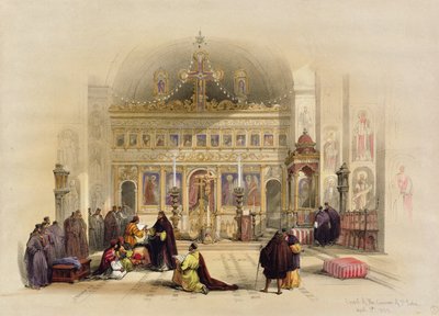 Kapelle des Klosters St. Saba, 5. April 1839, aus Band II 