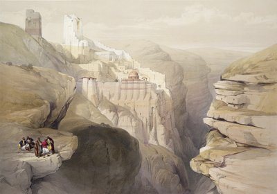 Kloster St. Saba, 4. April 1839, Tafel 51 aus Band II von 