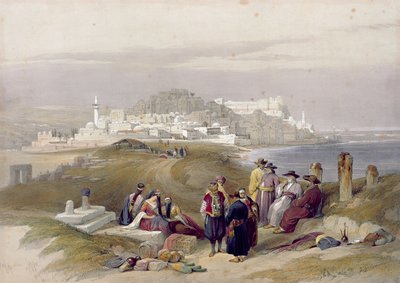 Jaffa, das antike Joppa, 16. April 1839, Tafel 61 aus Band II von 