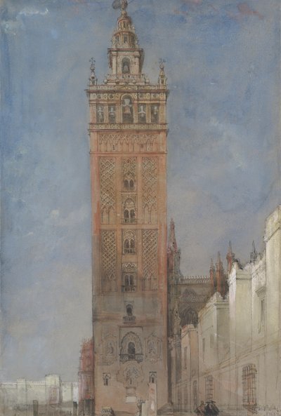 Die Giralda, Sevilla (1833) von David Roberts