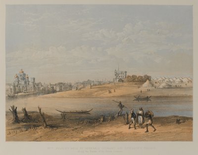 Paläste gehalten von den Truppen der Generäle Outram und Havelock, Lucknow von David Scott Lieutenant Colonel (after) Dodgson