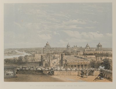 Ansicht der von den Rebellen eroberten Position, Lucknow von David Scott Lieutenant Colonel (after) Dodgson
