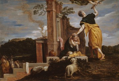 Abrahams Opferung Isaaks von David Teniers the Younger