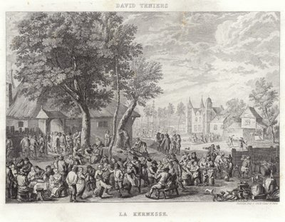 Flämisches Fest von David Teniers dem Jüngeren von David Teniers the Younger
