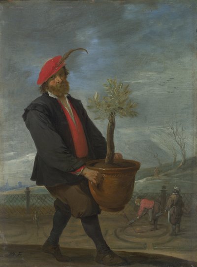 Frühling aus der Serie Die vier Jahreszeiten von David Teniers the Younger