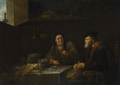 Das Gleichnis vom reichen Narren, 1648 von David Teniers the Younger