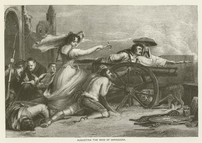 Augustina, die Magd von Saragossa von David Wilkie