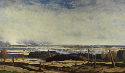 Flandern von Kemmel, 1919-20 von David Young Cameron