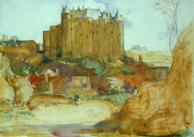 Luynes an der Loire von David Young Cameron