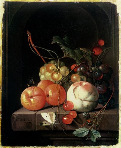 Stillleben mit Früchten, 17. Jahrhundert von David de II Heem