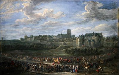 Einzug einer Prinzessin in Brüssel von David Teniers the Younger