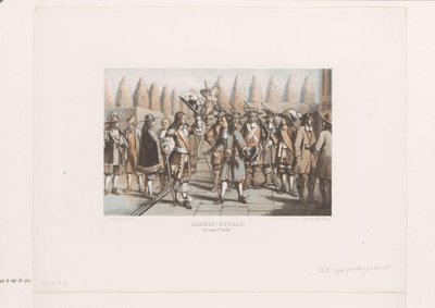 Begegnung zwischen Edlen von David van der Kellen