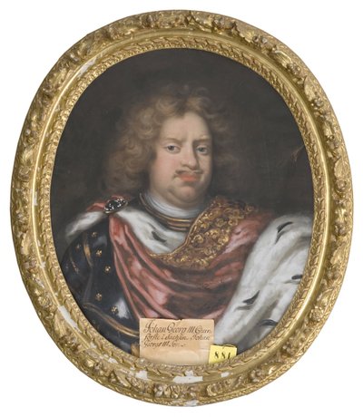 Johan Georg III, 1647-1691, Kurfürst von Sachsen von David von Krafft