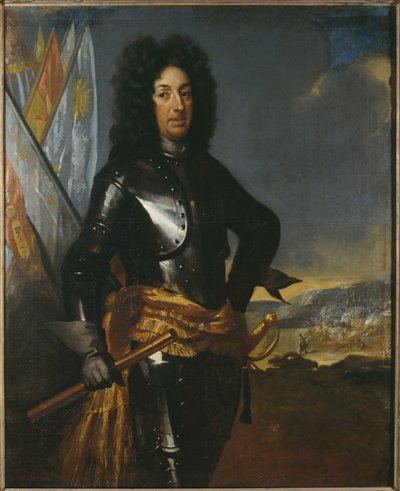 Porträt von Graf Adam Ludvig Lewenhaupt (1659-1719) von David von Krafft