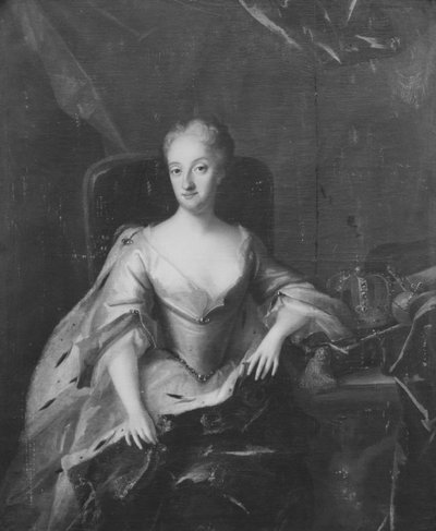 Ulrika Eleonora d.y. 1688-1741, Königin von Schweden von David von Krafft