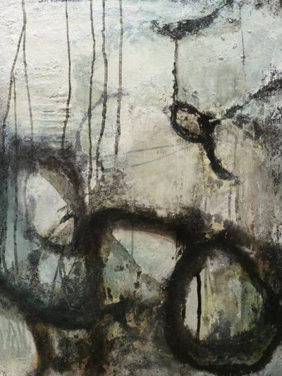 Verwitterter Abstrakter Fluss von Deb Chaney