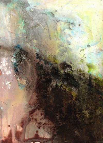 Stimmungsvolle abstrakte Fluss von Deb Chaney