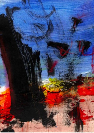 Lebendige Abstrakte Expression von Deb Chaney
