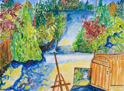 Neues Studioansicht, 2023 von Deborah Eve Alastra