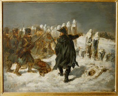 Michel Ney, Marschall von Frankreich, Prinz von der Moskowa, während des Russlandfeldzugs 1812 am Reduit von Kovno von Denis-Auguste-Marie Raffet