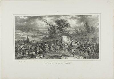 Divisionsmarsch von Denis Auguste Marie Raffet