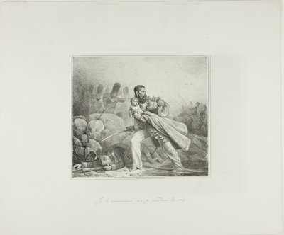 Ich werde ihn retten oder zugrunde gehen von Denis Auguste Marie Raffet
