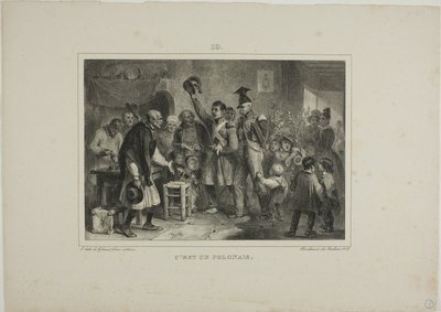Es ist ein Pole von Denis Auguste Marie Raffet
