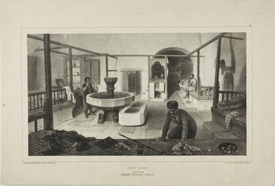 Tartarisches Bad, Ruheraum von Denis-Auguste-Marie Raffet