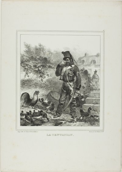Versuchung von Denis Auguste Marie Raffet