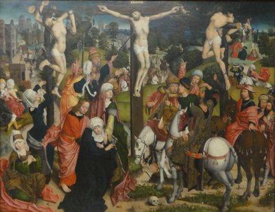 Kreuzigungsaltar: Kreuzigung Christi von Derick Baegert