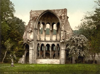 Ruinen der Abtei Heisterbach, Nordrhein-Westfalen, Deutschland, ca. 1900 von Detroit Publishing Co.