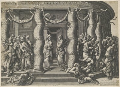 Christus und die Ehebrecherin von Diana Mantuana