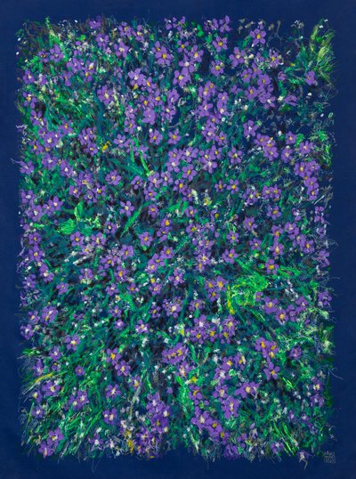 Schöne kleine Centaura nahe Aldeanueva del Camino, 2025 von Diego Beyro