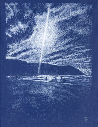 Strand von Cueva in Asturien von Diego Beyro