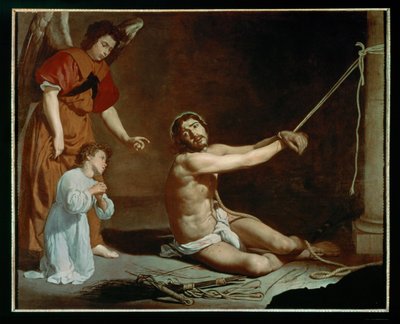 Christus an der Säule, betrachtet von der christlichen Seele von Diego Rodriguez de Silva y Velazquez