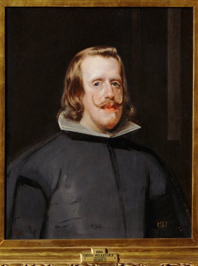 König Felipe IV von Spanien von Diego Rodriguez de Silva y Velazquez