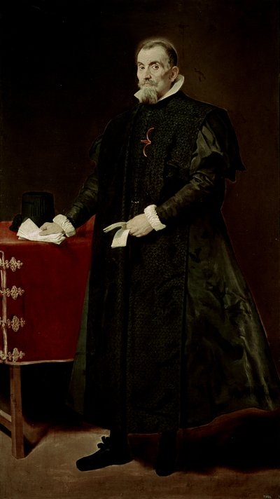 Porträt von Don Diego de Corral Arellano, ca. 1631 von Diego Rodriguez de Silva y Velazquez