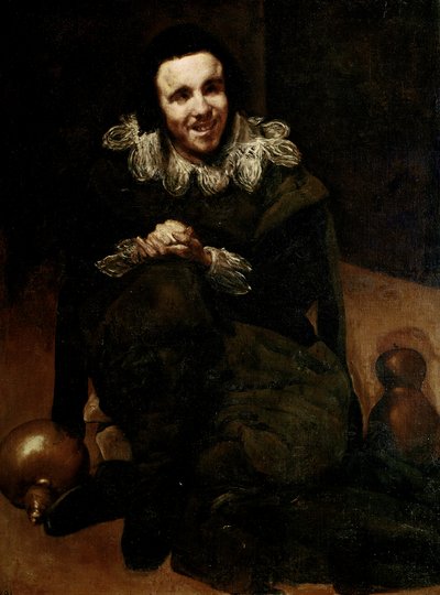 Porträt des Buffone Calabacillas, ca. 1639 von Diego Rodriguez de Silva y Velazquez