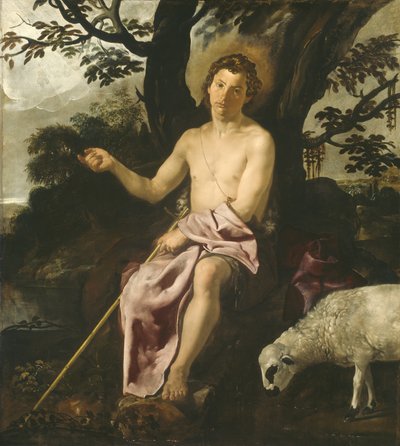Johannes der Täufer in der Wildnis, ca. 1622 von Diego Velázquez