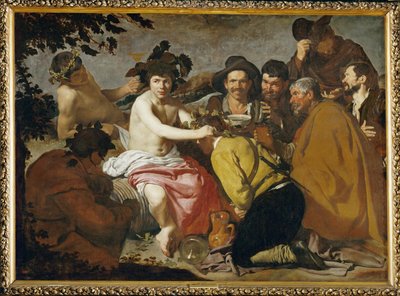 Der Triumph des Bacchus von Diego Rodriguez de Silva y Velazquez