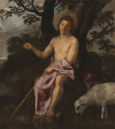 Johannes der Täufer in der Wildnis, ca. 1622 von Diego Velasquez