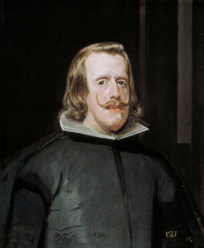 Porträt von Philipp IV. von Spanien, ca. 1653 von Diego Velázquez