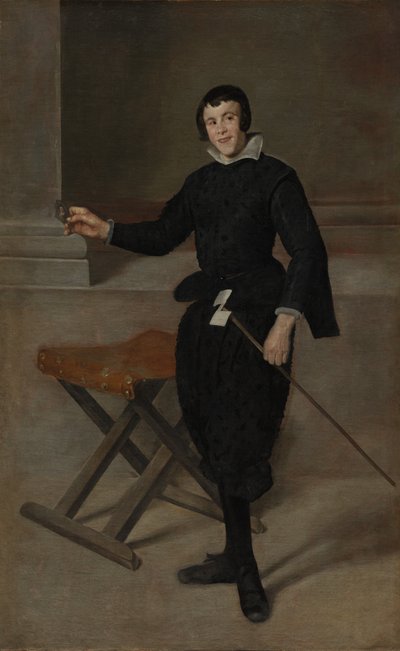 Porträt des Narren Calabazas, ca. 1631-32 von Diego Velázquez