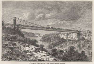 Die Niagara-Doppelbrücke von Dieudonne Auguste Lancelot