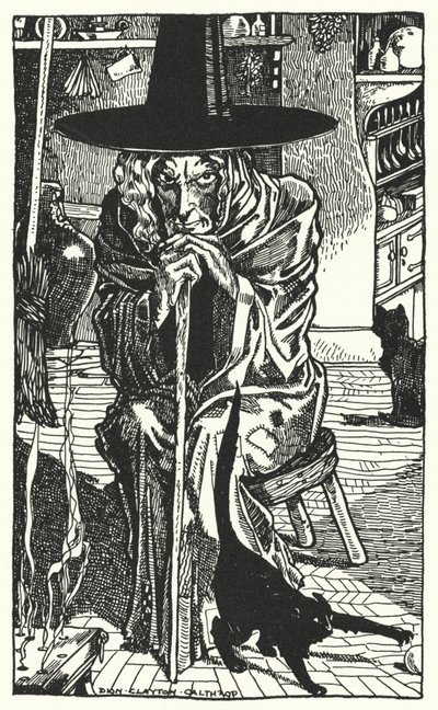 Die Hexe selbst von Dion Clayton Calthrop