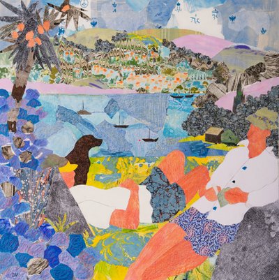 Am Meer, 2017 von Dione Verulam