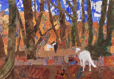 Reitpause, 2020 von Dione Verulam