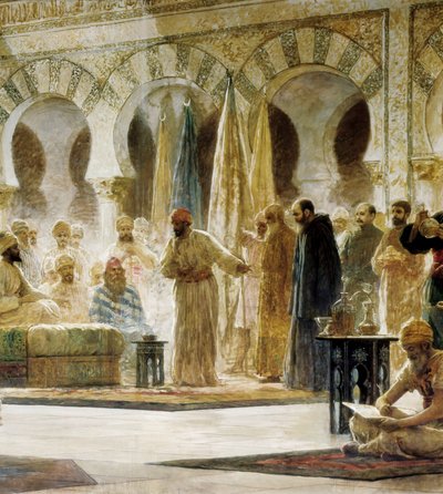 Abd Al-Rahman III (Detail) von Dionisio Baixeras Verdaguer